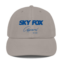 Load image into Gallery viewer, Sky Fox Adjustable Hat - Royal Blue Font