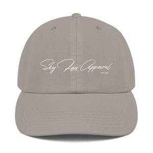 Sky Fox Elite Adjustable Hat - White Font