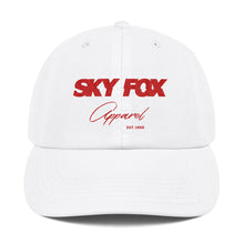 Load image into Gallery viewer, Sky Fox Adjustable Hat - Red Font