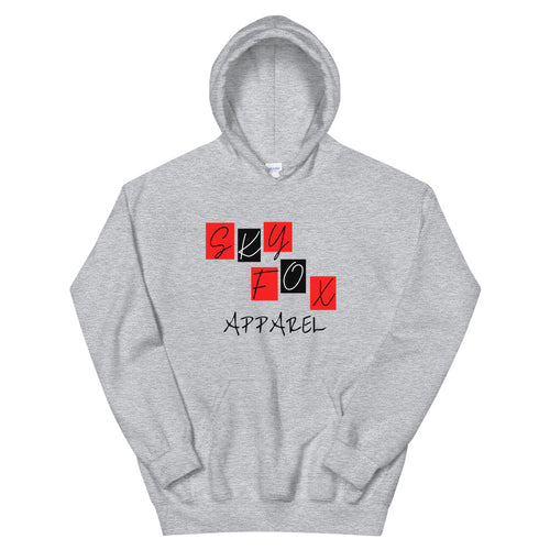 Sky Day Red/Blk Hoodie