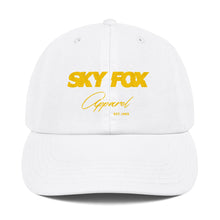 Load image into Gallery viewer, Sky Fox Adjustable Hat - Gold Font