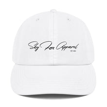 Load image into Gallery viewer, Sky Fox Elite Adjustable Hat - Black Font