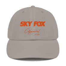 Load image into Gallery viewer, Sky Fox Adjustable Hat - Orange Font