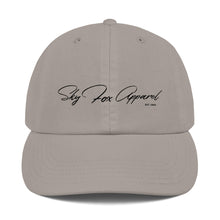 Load image into Gallery viewer, Sky Fox Elite Adjustable Hat - Black Font