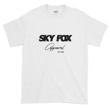 Load image into Gallery viewer, Sky Fox Apparel T-Shirt Black Font