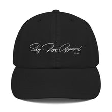 Load image into Gallery viewer, Sky Fox Elite Adjustable Hat - White Font