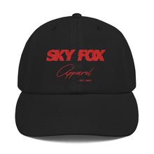 Load image into Gallery viewer, Sky Fox Adjustable Hat - Red Font